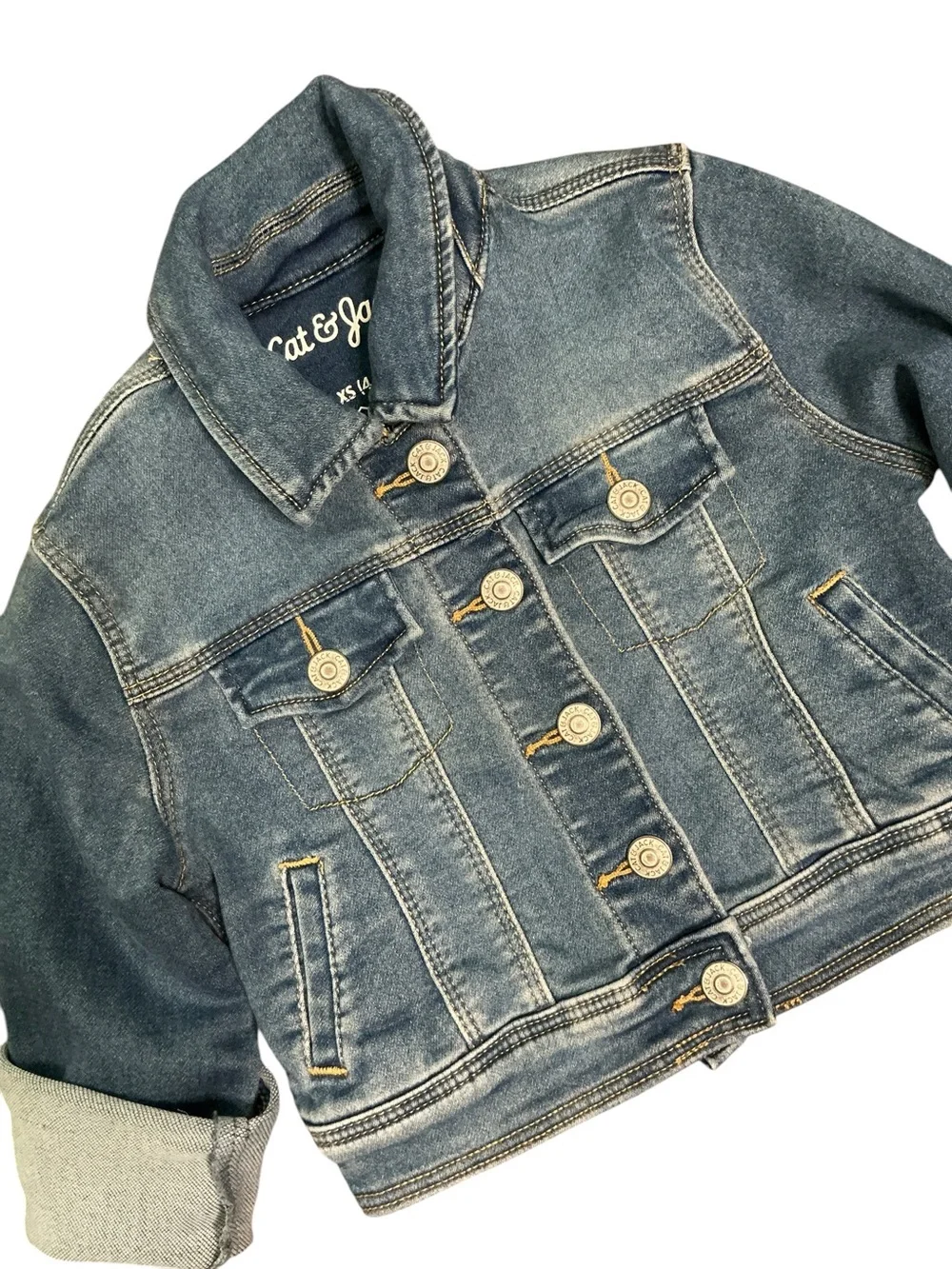 NIRVANA Upcycled Kids DenimJacket Coat Band Rocker Musician